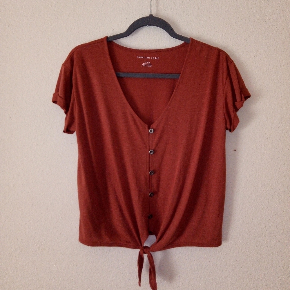 American Eagle Button Up